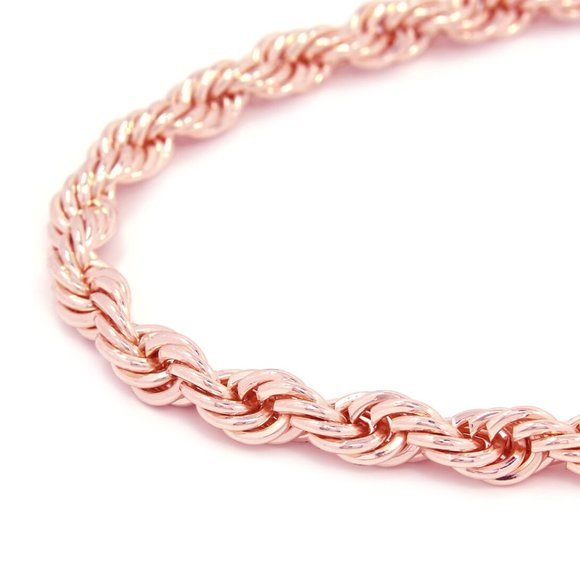 10mm Rose Gold Men's 30" Necklace - Picture 2 of 4
